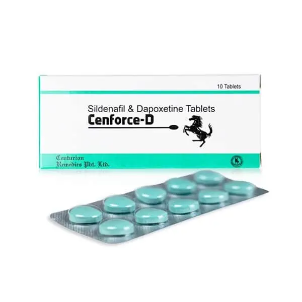 CENFORCE D 160 mg, Sildenafil, Dapoxetine 1 CENFORCE D 160 mg, Sildenafil, Dapoxetina