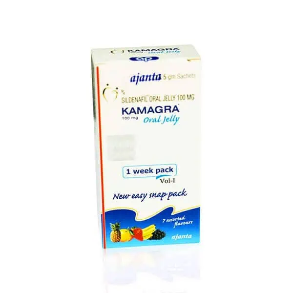 KAMAGRA JELLY 100 mg, Sildenafil 1 KAMAGRA GELO 100 mg, Sildenafil
