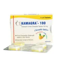 KAMAGRA CHEWABLE 100 mg, Sildenafil 6 KAMAGRA MASTICABILE 100 mg, Sildenafil