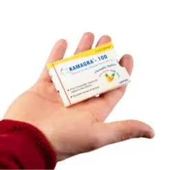 KAMAGRA CHEWABLE 100 mg, Sildenafil 8 KAMAGRA MASTICABILE 100 mg, Sildenafil
