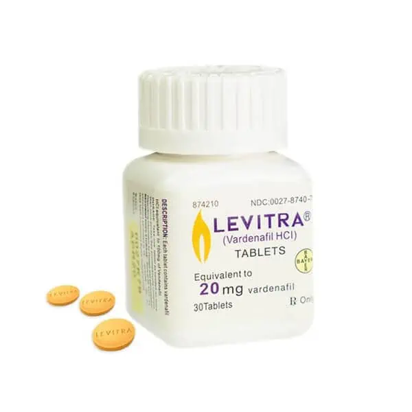 ORIGINAL LEVITRA 20 mg BOTTLE, Vardenafil 1 LEVITRA ORIGINALE 20 mg BOCCETTA
