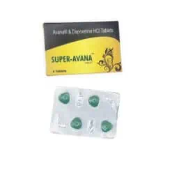 SUPER AVANA 160 mg, Avanafil, Dapoxetina