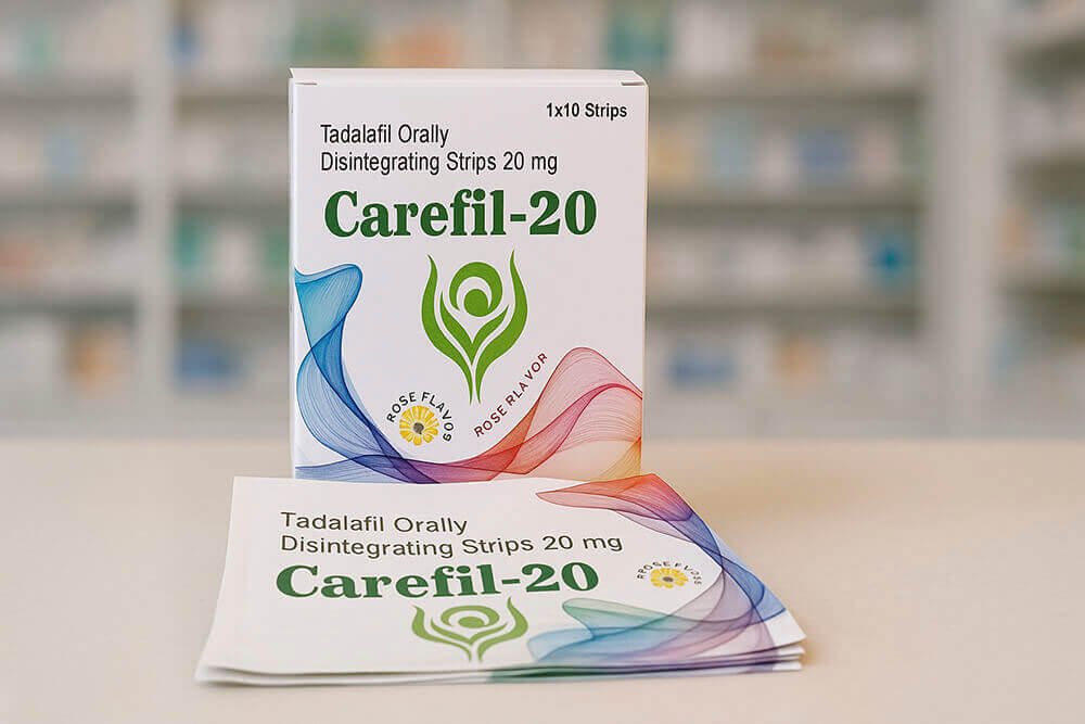 Carefil 20mg: Scopri Come Funziona il Tadalafil Generico